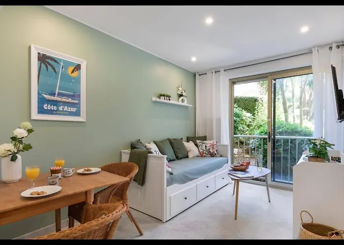 Jolie Studio Cosy Proche Mer Sur Juan Les Pins