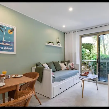 Jolie Studio Cosy Proche Mer Sur Juan Les Pins Antibes Exterior foto